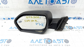 Side mirror left Ford Explorer 20- 8 pins, heated, BSM, backlight, structure