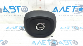 Airbag in steering wheel driver Volvo XC90 16-22 black, scratch