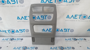 Rear center console trim Acura MDX 14-15 pre-rest, gray, scratches