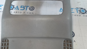 Rear center console trim Acura MDX 14-15 pre-rest, gray, scratches