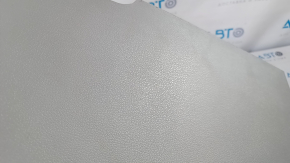 Center console trim side left Acura MDX 14-15 gray, scuffs, plastic turned white