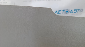 Center console trim side right Acura MDX 14-15 gray, scuffs, plastic turned white