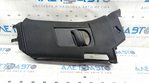 Rear pillar trim left front Volvo XC90 16-22 black, under air duct, scratches, tear