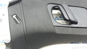 Rear pillar trim left front Volvo XC90 16-22 black, under air duct, scratches, tear