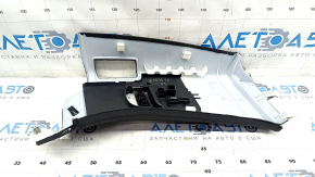 Rear pillar trim right front Volvo XC90 16-22 black, under air duct, scratches