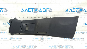 Center pillar trim upper belt left Volvo XC90 16-22 black, needs cleaning, worn