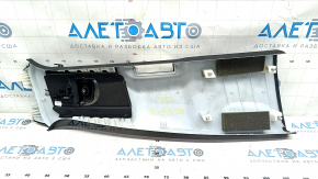 Center pillar trim upper belt left Volvo XC90 16-22 black, needs cleaning, worn