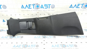 Center pillar trim upper belt right Volvo XC90 16-22 black, dry cleanable, worn