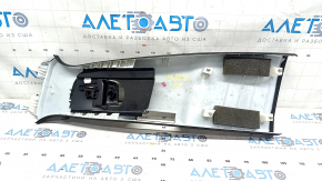 Center pillar trim upper belt right Volvo XC90 16-22 black, dry cleanable, worn