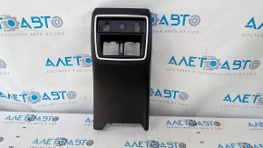 Rear center console trim Nissan Murano z52 15 - black, scratches, fastener defect