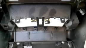 Rear center console trim Nissan Murano z52 15 - black, scratches, fastener defect