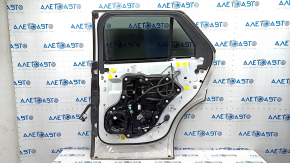 Door assembly rear right Ford Explorer 20- white AZ, keyless, dent, scratches on the overlay