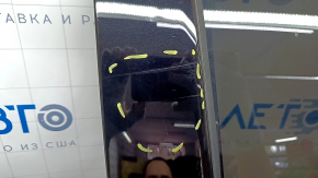Door assembly front right Ford Explorer 20- white AZ, keyless, bumps, scratches on the overlay