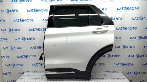 Door assembly rear left Ford Explorer 20- white AZ, keyless, bumpers