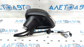Side mirror left Volvo XC90 16-22 14+4 pins, turn signal, heated, auto-dimming, BSM, camera, black