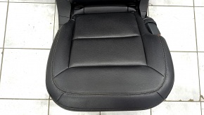 Seat 2 row right Ford Explorer 20 - leather black, mechanical, scratches on plastic