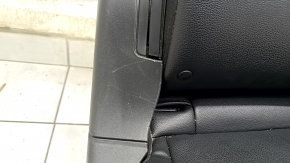 Seat 2 row right Ford Explorer 20 - leather black, mechanical, scratches on plastic