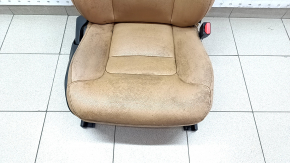 Passenger seat Volvo XC90 16-17 with airbag, electric, beige leather, dry-cleanable
