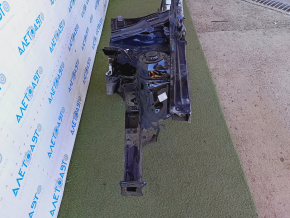 Front left quarter VW Jetta 19 - black, sawn off, with central pillar
