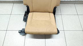 Rear row of seats left 3rd row Volvo XC90 16-22 beige leather, for cleaning