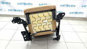 Rear row of seats left 3rd row Volvo XC90 16-22 beige leather, for cleaning