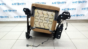 Rear row of seats right 3 row Volvo XC90 16-22 beige leather, for cleaning