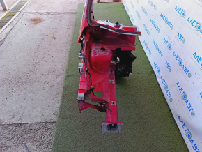 Front right quarter Ford Focus mk3 11-18 red, sawn off, with central pillar
