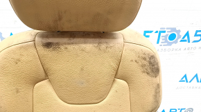 Rear seat right Volvo XC90 16-22 heated, beige leather for 3 rows, dry-cleanable