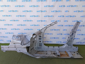 Mercedes C-class W205 15-21 front right quarter sawn off, with central pillar, silver