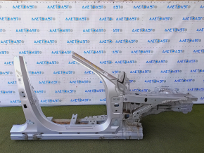 Mercedes C-class W205 15-21 front right quarter sawn off, with central pillar, silver