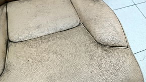 Rear seat left Volvo XC90 16-22 heated, beige leather for 3 rows, dry-cleanable