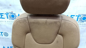 Rear seat left Volvo XC90 16-22 heated, beige leather for 3 rows, dry-cleanable