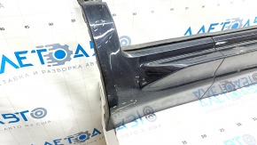 Right threshold Volvo XC90 16-22 with seal, black, scratches, worn