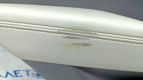 Door trim card rear left Mazda CX-5 17- with black insert leather, armrest leather gray, butt, for cleaning, scratches