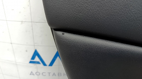 Door trim card rear left Mazda CX-5 17- with black insert leather, armrest leather gray, butt, for cleaning, scratches