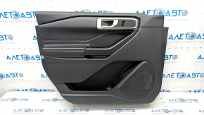 Door trim card front left Ford Explorer 20 - black, scratches