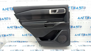 Door trim card rear left Ford Explorer 20 - black without curtain, scratches