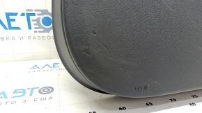 Door trim card rear right Volvo XC90 16-22 leather black, beige insert, beige armrest, without curtain, scratches, bumps