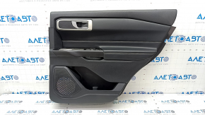 Door trim card rear right Ford Explorer 20 - black without curtain, scratches