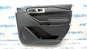 Door trim card front right Ford Explorer 20 - black, scratches