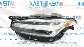 Front left headlight complete Volvo XC90 16-17 LED, for polishing, spider web