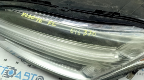 Front left headlight complete Volvo XC90 16-17 LED, for polishing, spider web