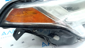 Front right headlight complete Volvo XC90 16-17 LED, for polishing, spider web
