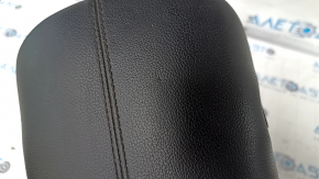 Ford Mustang mk6 15 armrest - leather, black, leather studs