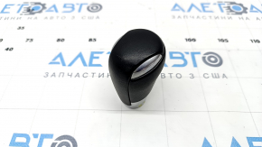 Mazda CX-5 17 gear knob - leather, scratches, abrasions