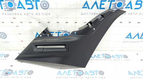 Rear pillar trim left rear lower Volvo XC90 16-22 under belt, black, scratch