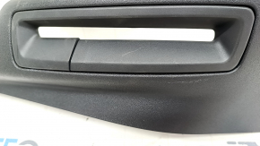 Rear pillar trim left rear lower Volvo XC90 16-22 under belt, black, scratch