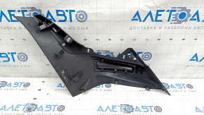 Rear pillar trim left rear lower Volvo XC90 16-22 under belt, black, scratch