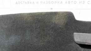 Rear boot floor Volvo XC90 16-22 black, for 3 rows, needs cleaning, scratches on handle