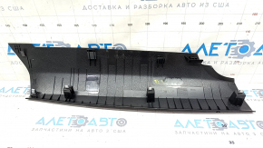 Rear pillar trim lower left Volvo XC90 16-22 black, scratches